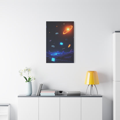 Cosmic Gaming Universe Wall Art & Canvas Prints