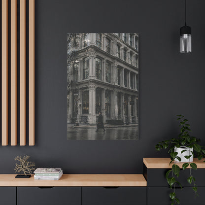 SoHo Cast Iron Corner Study Wall Art & Canvas Print
