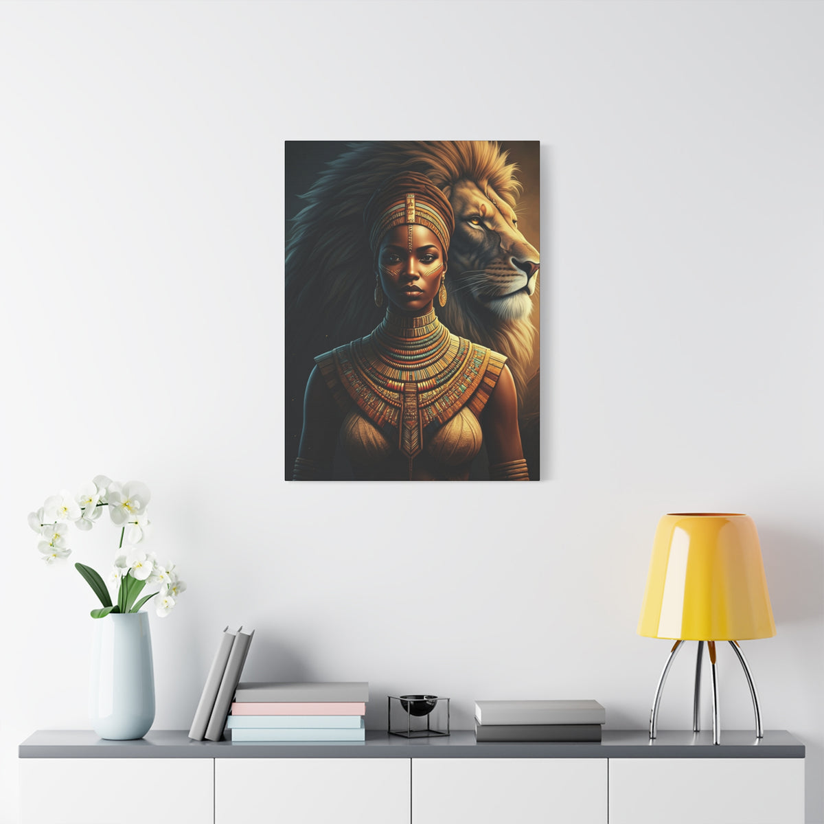 Lioness Warrior Guardian Wall Art & Canvas Prints