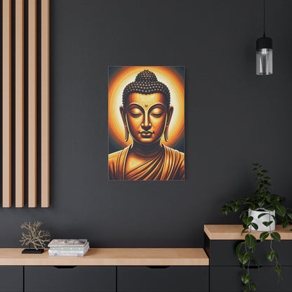 Celestial Harmony Buddha Portrait Wall Art & Canvas Prints