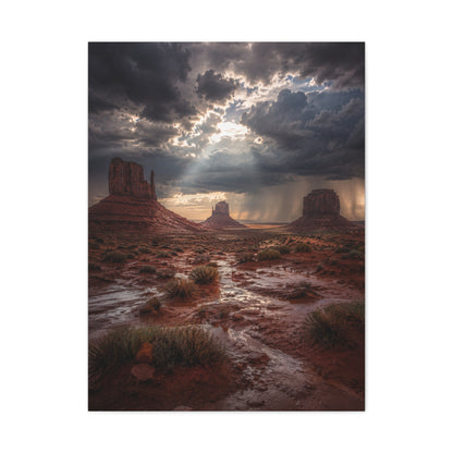 Monument Valley After the Storm Southwest Wall Art & Canvas Print