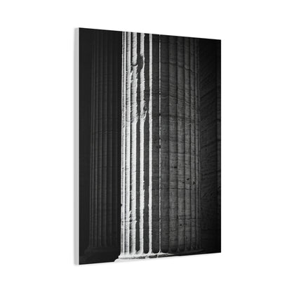 Classical Column Light and Shadow Wall Art & Canvas Prints