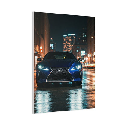 Lexus LC 500 City Night Sophistication Wall Art & Canvas Prints