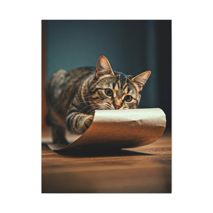 Curious Cat Moment Wall Art & Canvas Prints