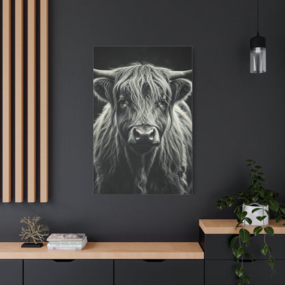 Highland Longhorn Portrait Wall Art & Canvas Prints