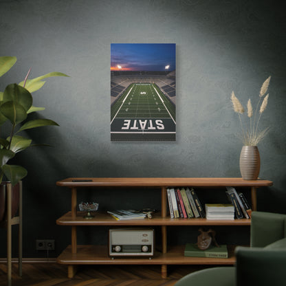 Stadium Under Lights Panorama Sports Wall Art & Canvas Print
