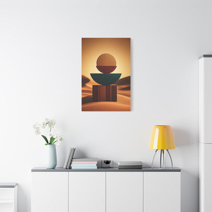 Desert Balance Geometry Wall Art & Canvas Prints