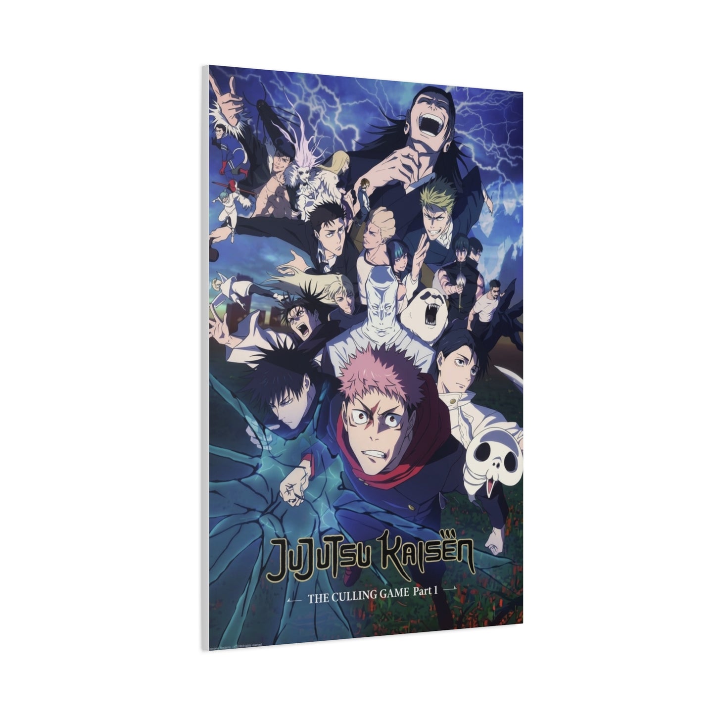 Jujutsu Kaisen Season 3: The Culling Game Part 1 Poster Wall Art & Canvas Print