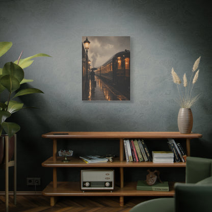 Classic European Night Train Journey Wall Art & Canvas Print