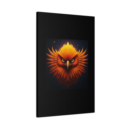 Ember Crown Phoenix Wall Art & Canvas Print