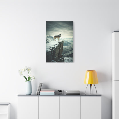 Wolf Above the Mountains wall art & canvas prints