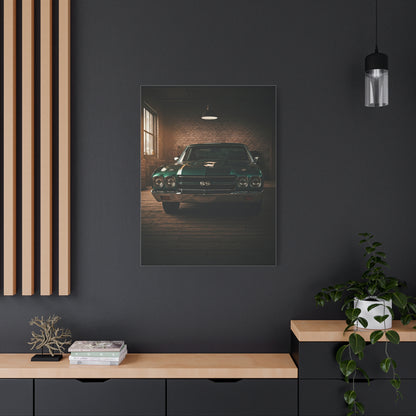 Chevrolet El Camino SS Classic Workshop Wall Art & Canvas Prints