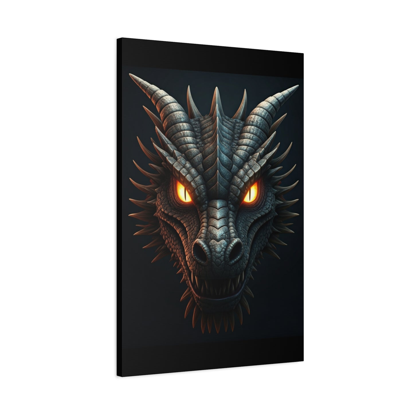 Infernal Dragon Sovereign Wall Art & Canvas Print