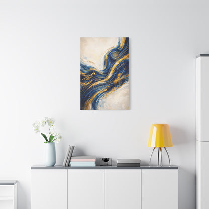 Energy Flow Resonance Abstract Wall Art & Canvas Print