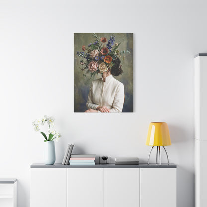 Botanical Identity Portrait Study Wall Art & Canvas Print