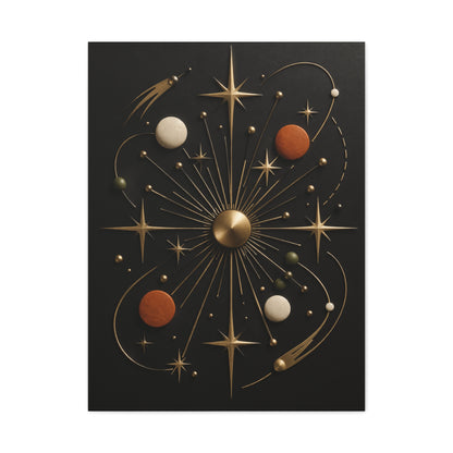 Atomic Starburst Constellation Wall Art & Canvas Print