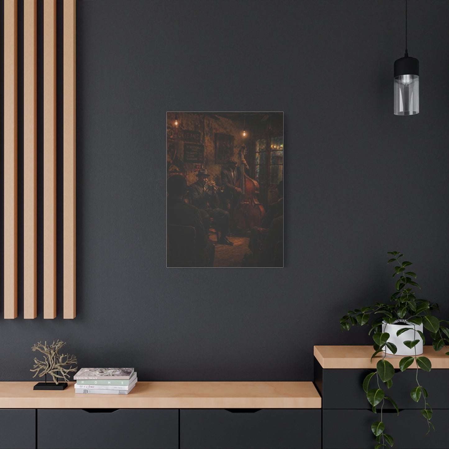 Preservation Hall Jazz Scene Wall Art & Canvas Print