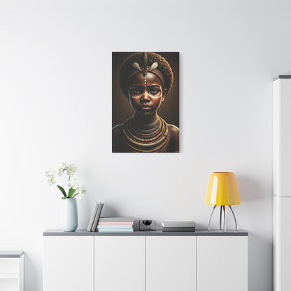 Golden Spirit Child Portrait Wall Art & Canvas Prints