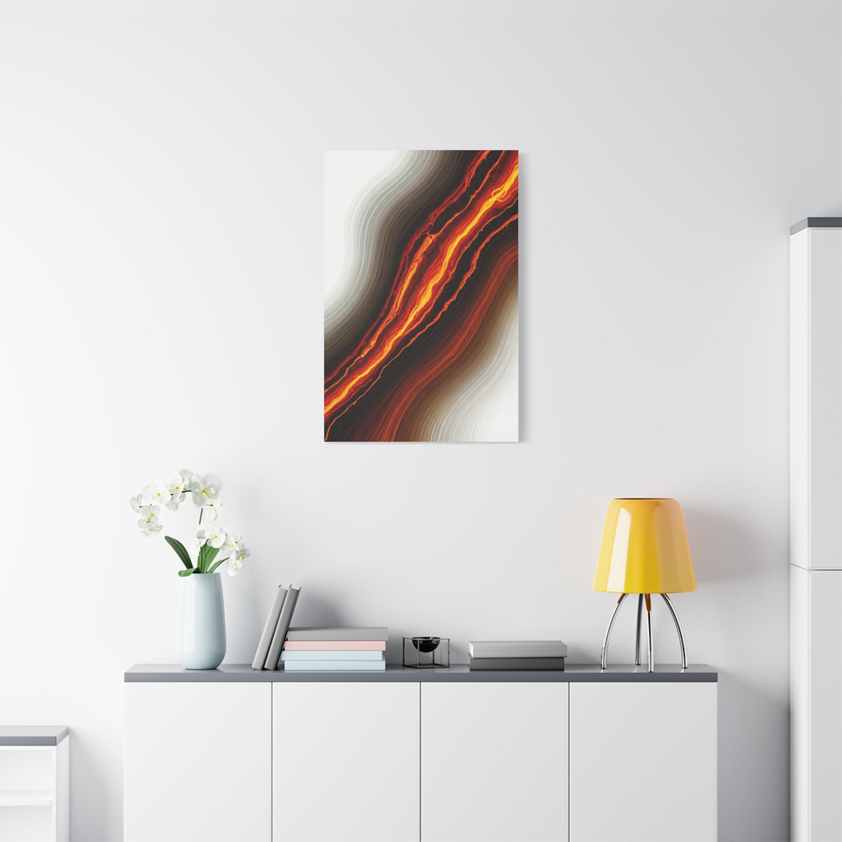 Molten Flow Abstract Wall Art & Canvas Prints