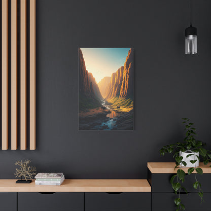Canyon Light Passage Landscape Wall Art & Canvas Prints