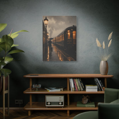 Classic European Night Train Journey Wall Art & Canvas Print