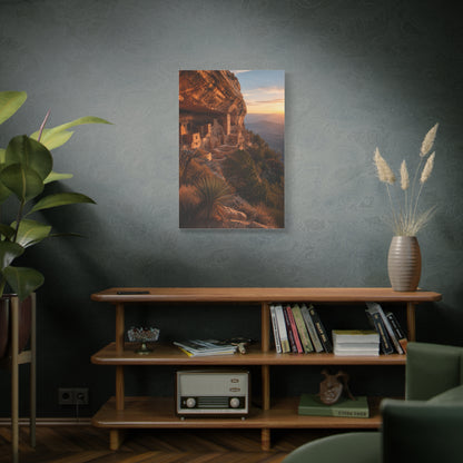 Ancient Cliff Dwelling Canyon Wall Art & Canvas Print