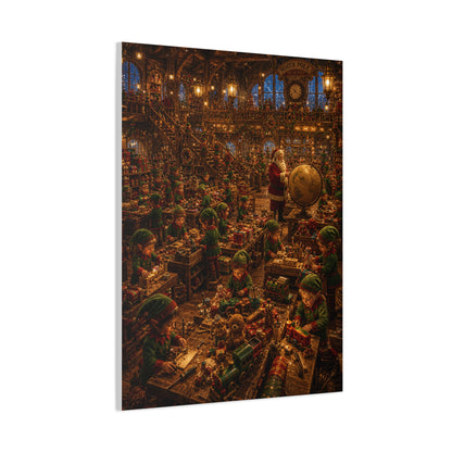 Grand North Pole Workshop Wall Art & Canvas Print