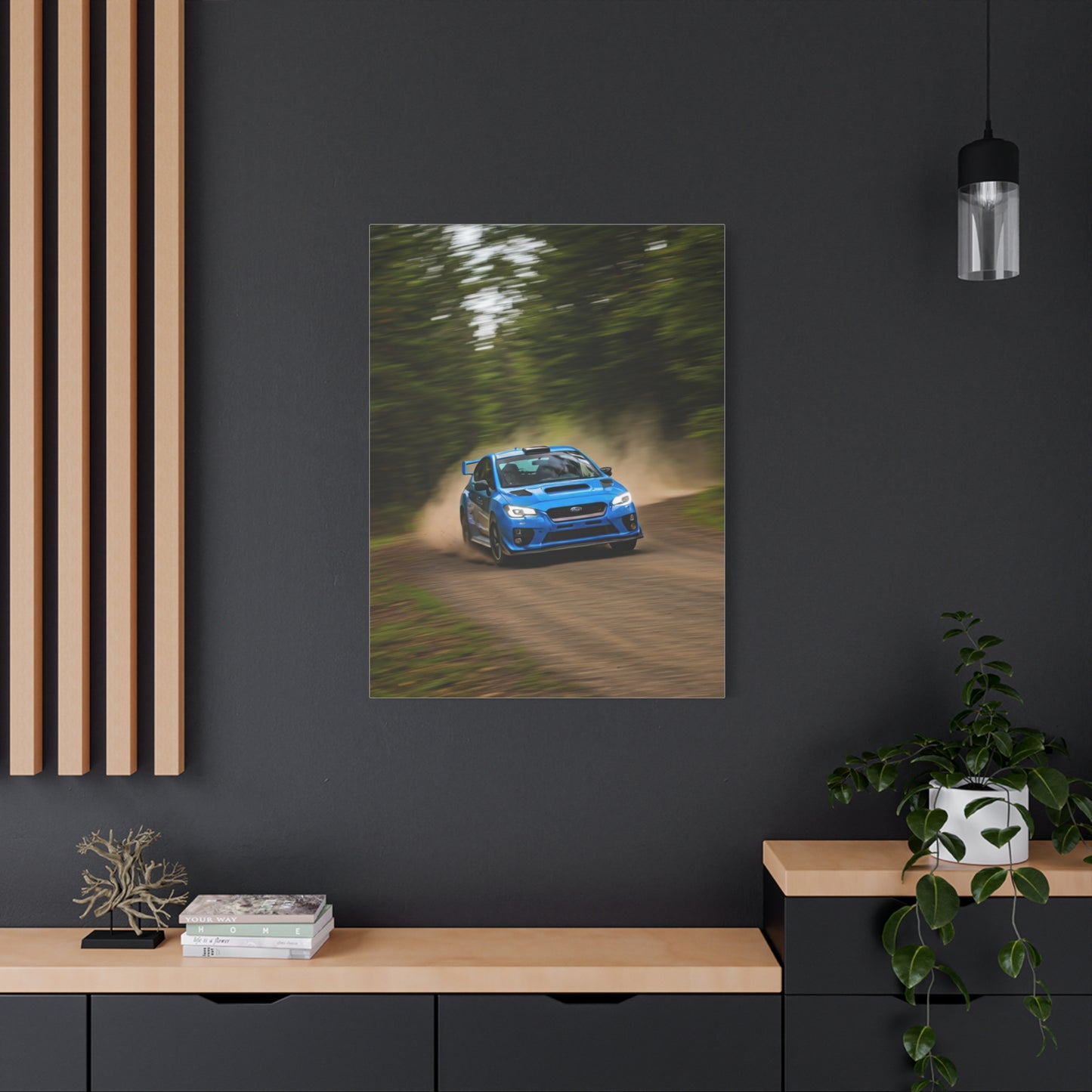 Subaru WRX STI Forest Rally Road Wall Art & Canvas Prints