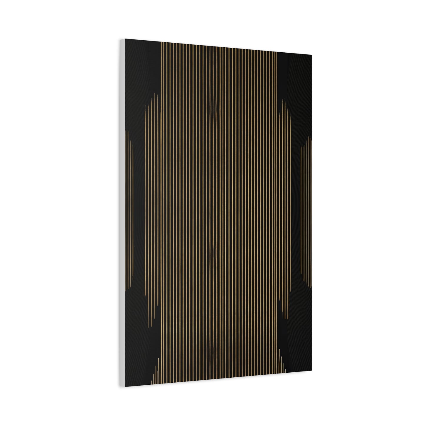 Midnight Gold Column Abstract Wall Art & Canvas Prints