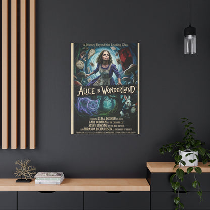 Alice in Wonderland Movie Poster Wall Art & Canvas Print