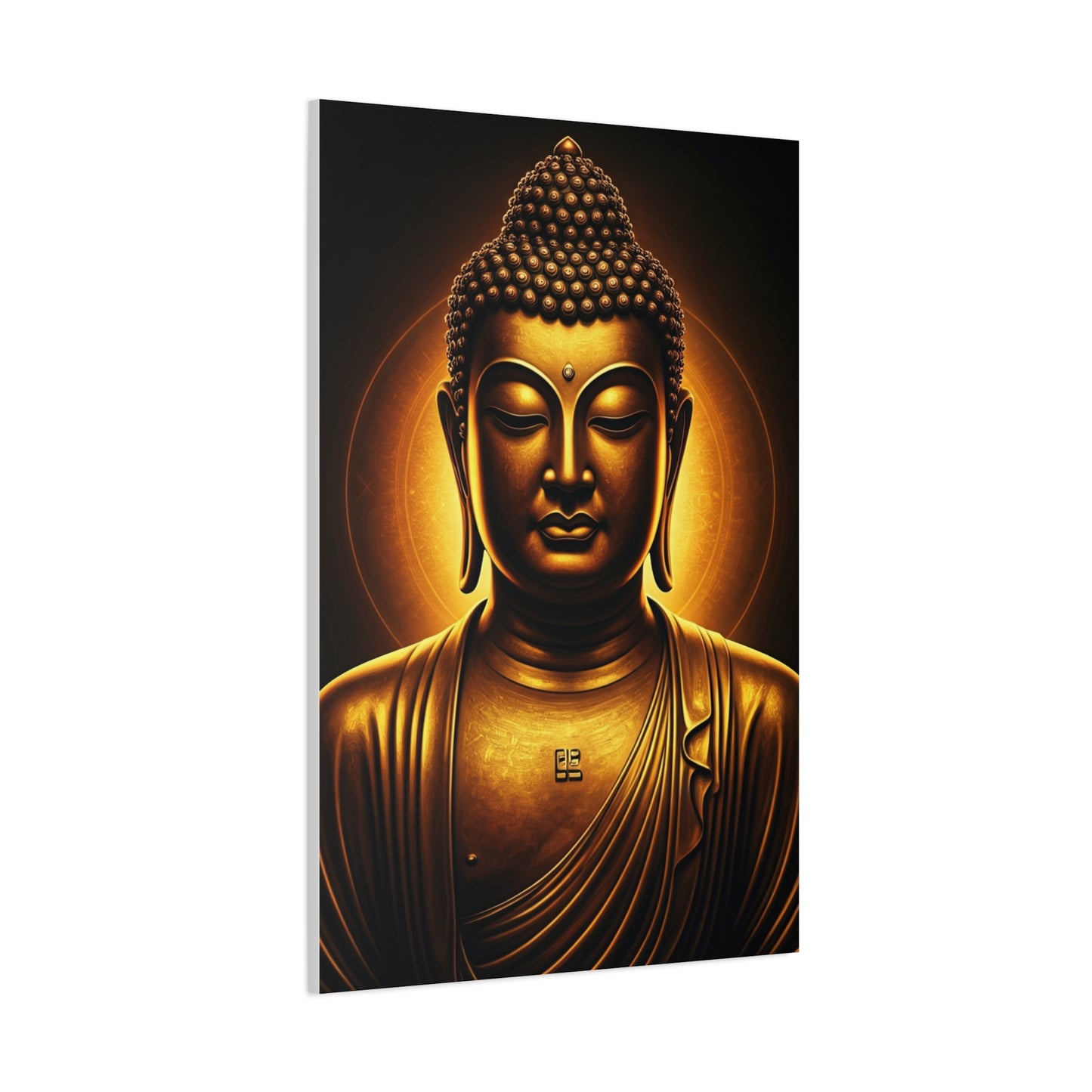 Radiant Halo Enlightenment Buddha Wall Art & Canvas Prints