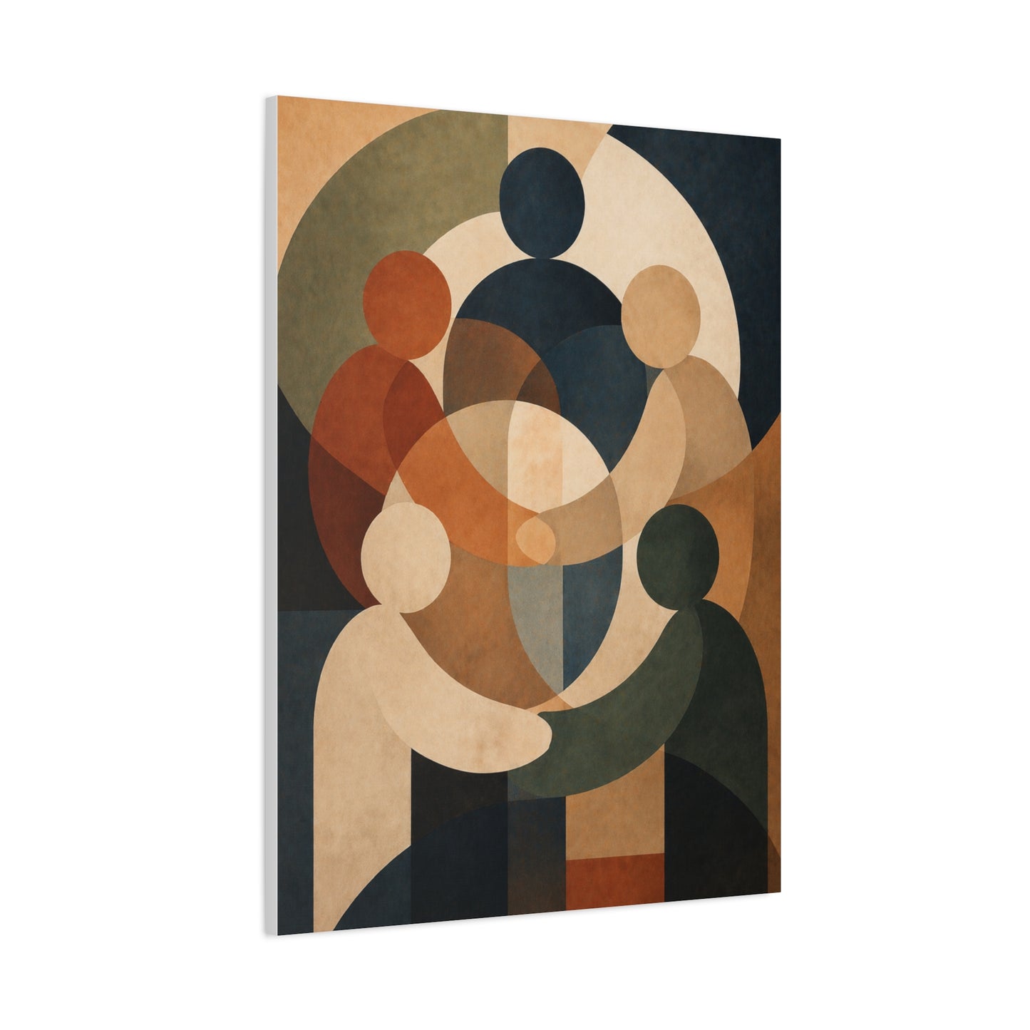 Corporate Unity Circle Composition Wall Art & Canvas Print