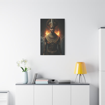 Fire Crown Priestess Wall Art & Canvas Prints