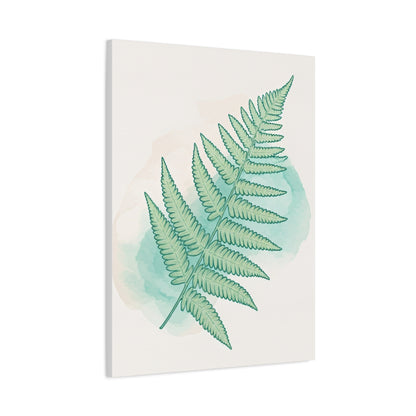 Soft Fern Botanical Study Wall Art & Canvas Prints