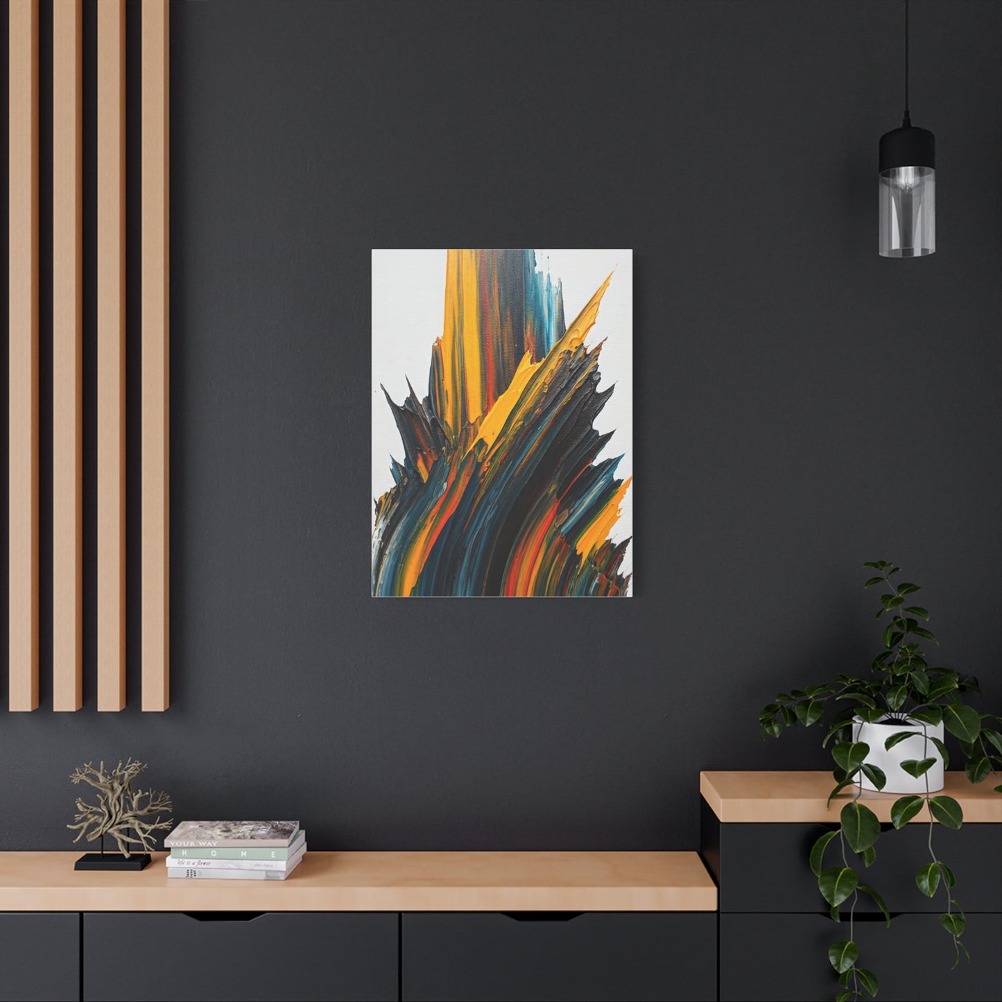 Forged Peaks Abstract Wall Art & Canvas Prints