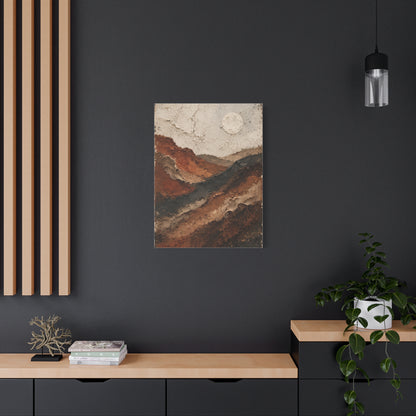 Earth Canyon Textured Landscape Wall Art & Canvas Print