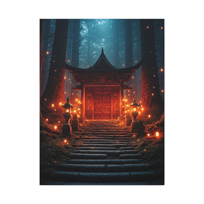 Sacred Temple Pathway Wall Art & Canvas Prints