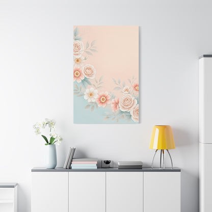 Soft Floral Harmony Wall Art & Canvas Prints
