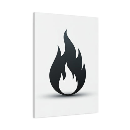 Minimal Flame Wall Art & Canvas Prints