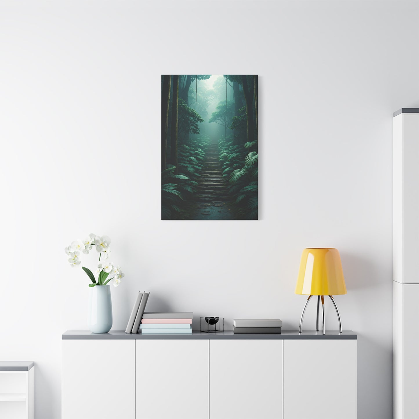 Pathway Through the Mist Wall Art & Canvas Prints