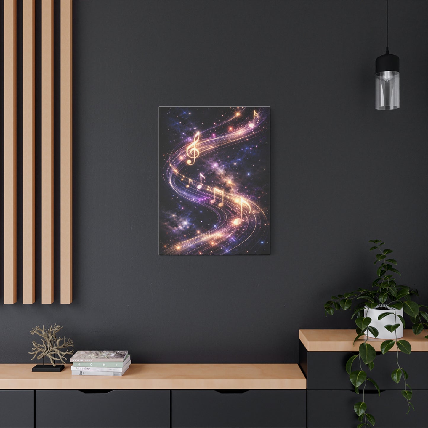 Celestial Symphony Flow Wall Art & Canvas Print