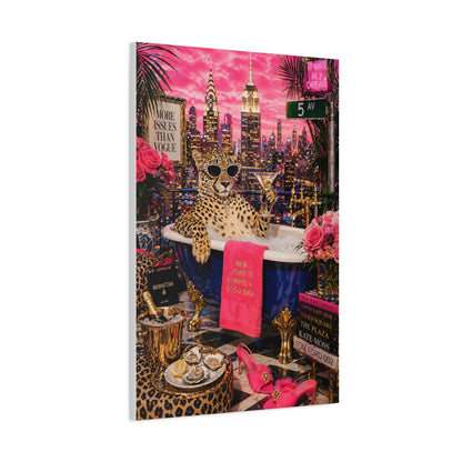 Pop Surreal NYC Luxury Scene Wall Art & Canvas Print