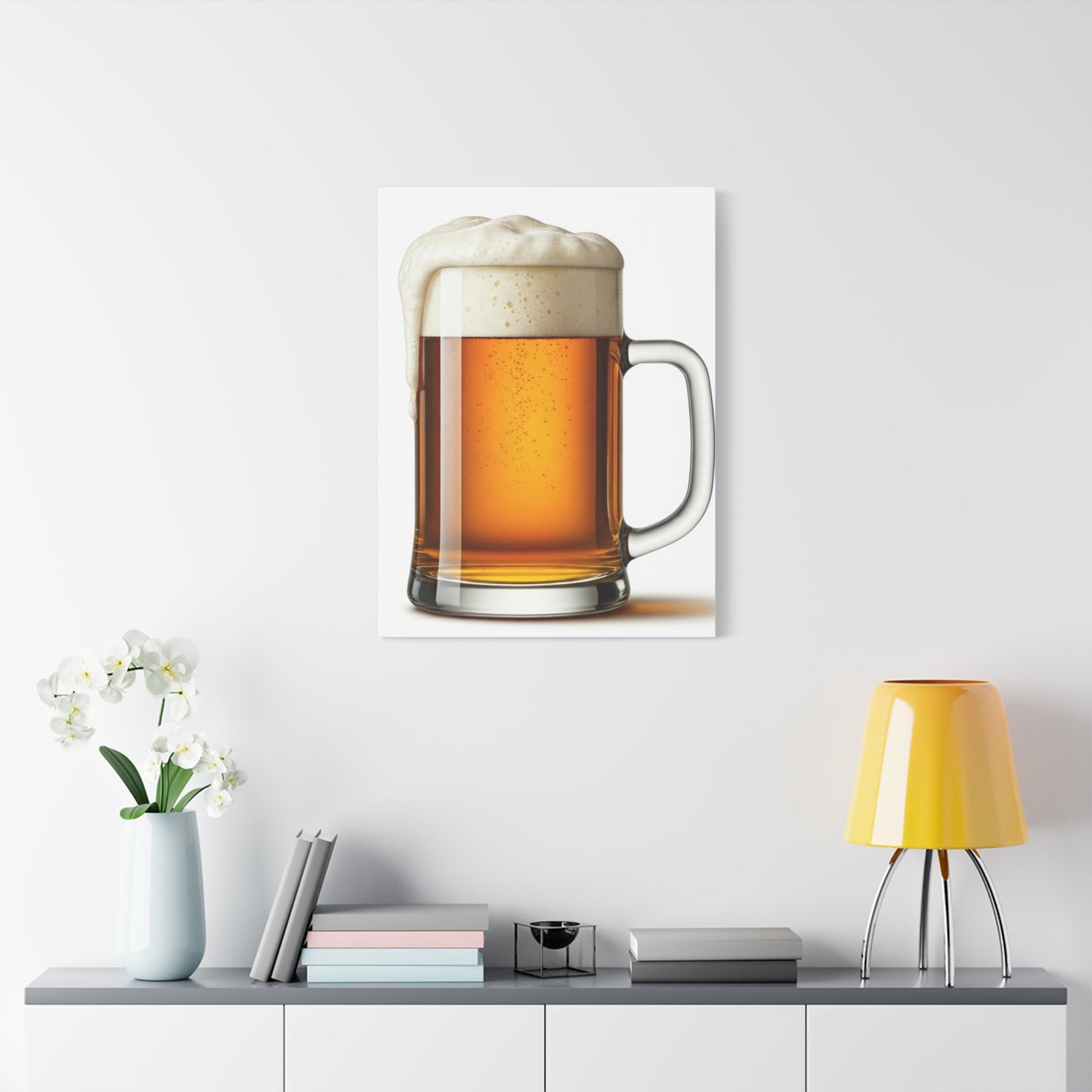Amber Foam Classic Wall Art & Canvas Print
