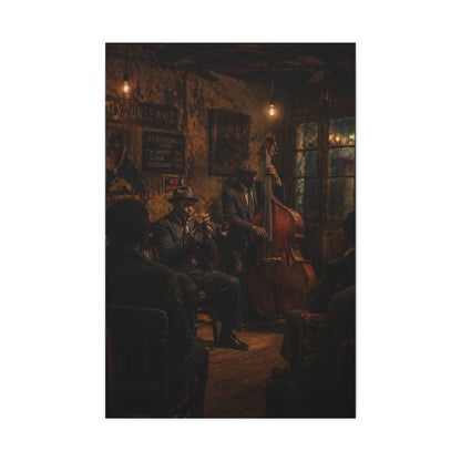 Preservation Hall Jazz Scene Wall Art & Canvas Print