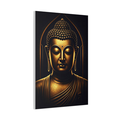 Sacred Circle Buddha Portrait Wall Art & Canvas Prints