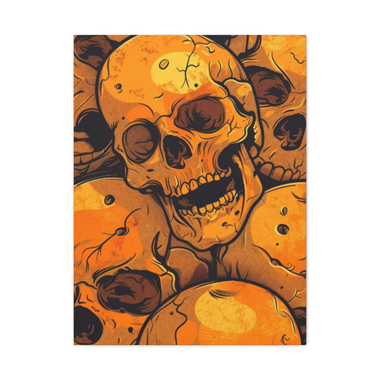 Yellow Skull Wall Art & Canvas Prints