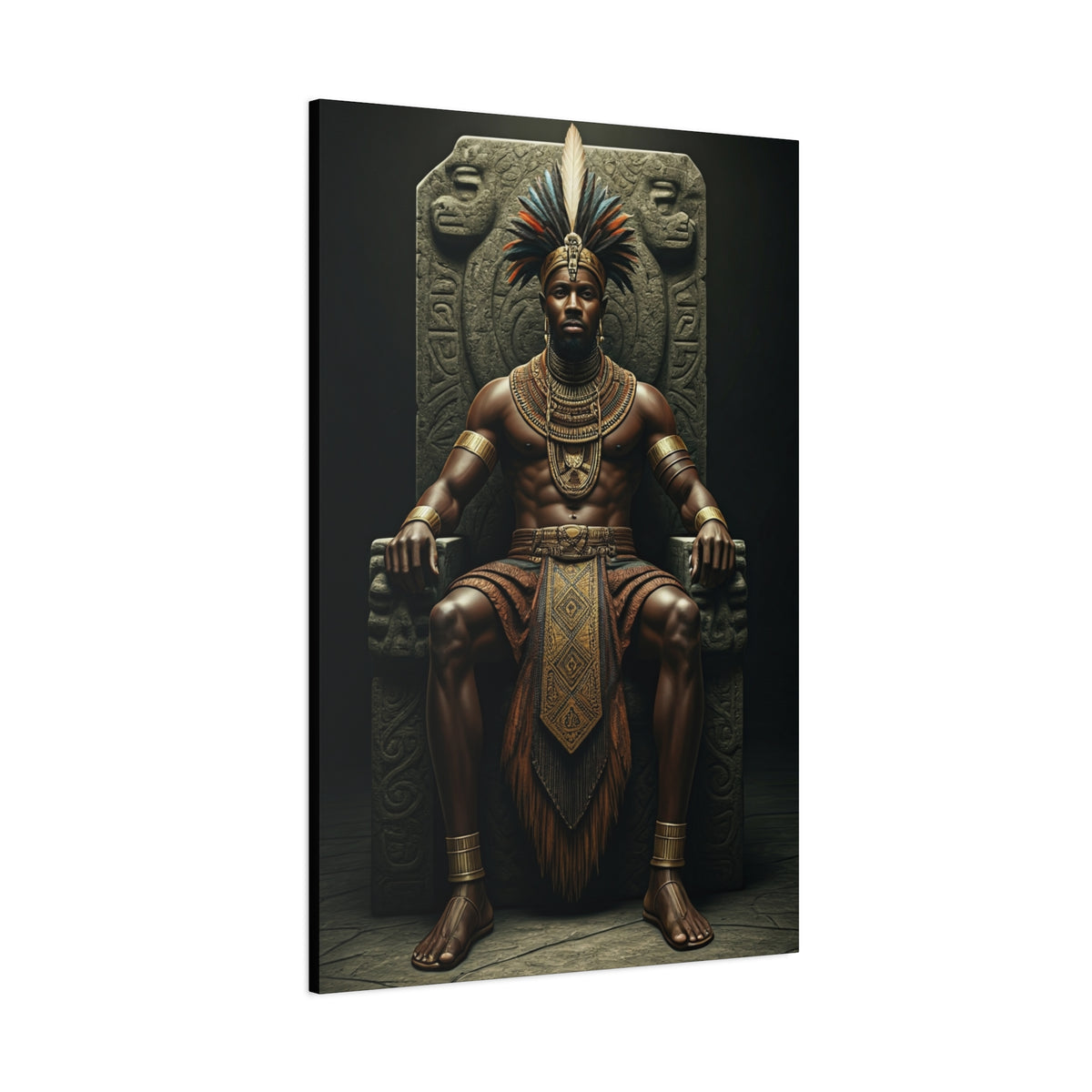 Throne of the Tribal King Wall Art & Canvas Prints