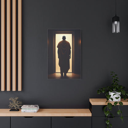Threshold of Light Minimalist Figure Wall Art & Canvas Prints