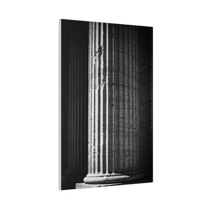 Classical Column Light and Shadow Wall Art & Canvas Prints