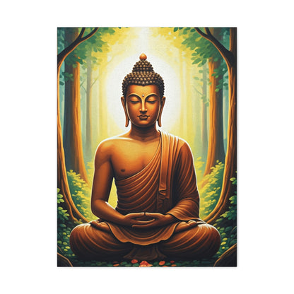 Enlightened Meditation Buddha Wall Art & Canvas Prints